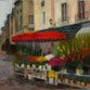 Flower Market at Rheims, France